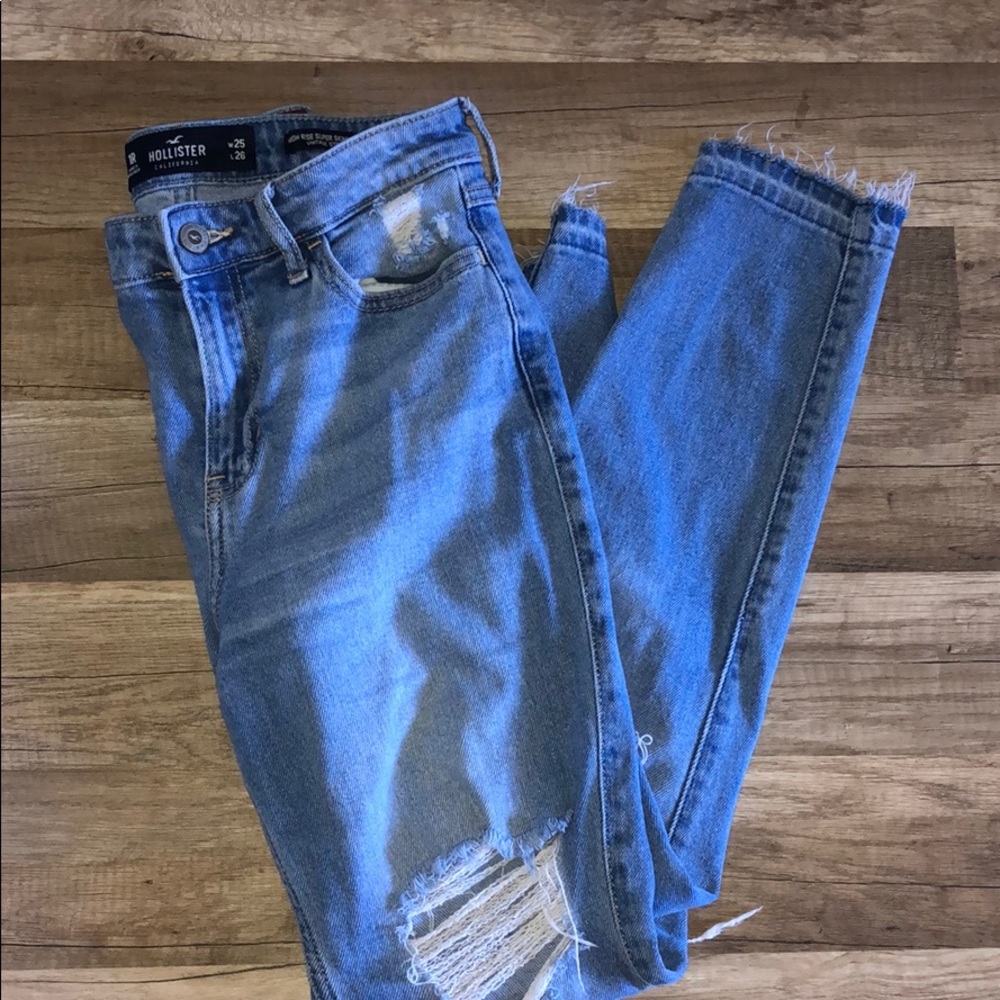 High Rise Crop Jeans